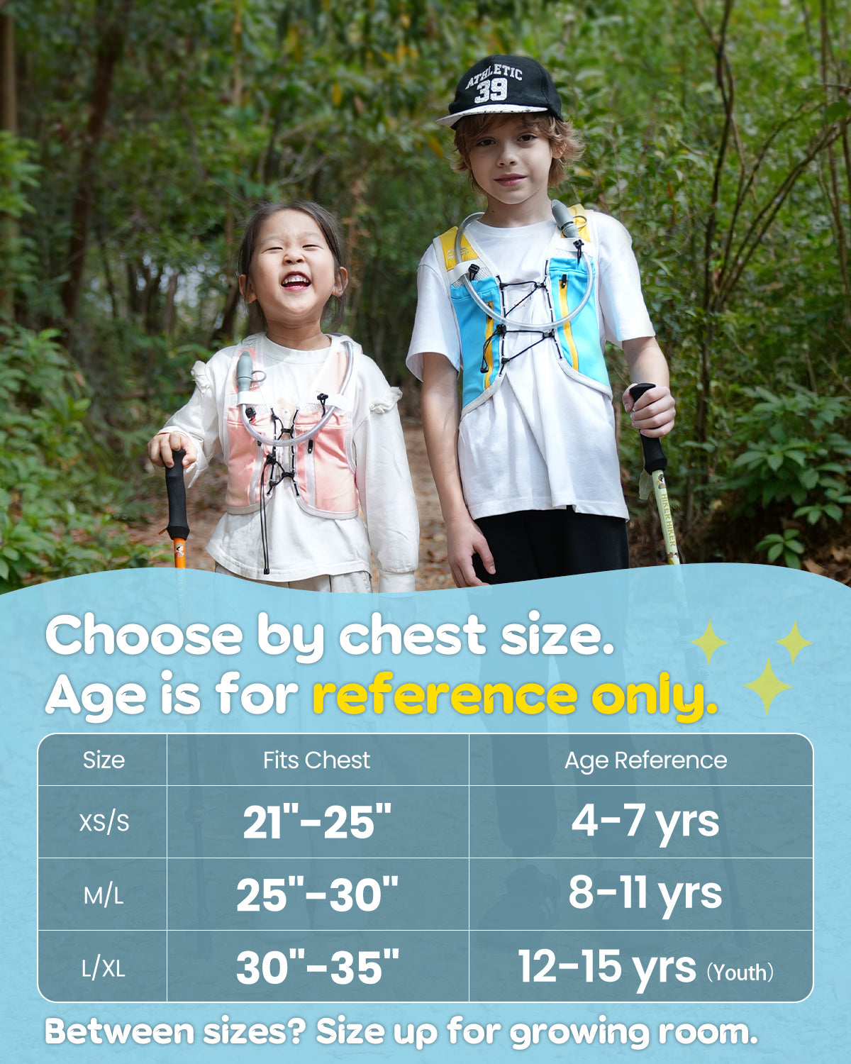 Zelvot | Adjustable Kids Running Vest – 8 Pockets, Lightweight, USA Patent, with Water Bladder